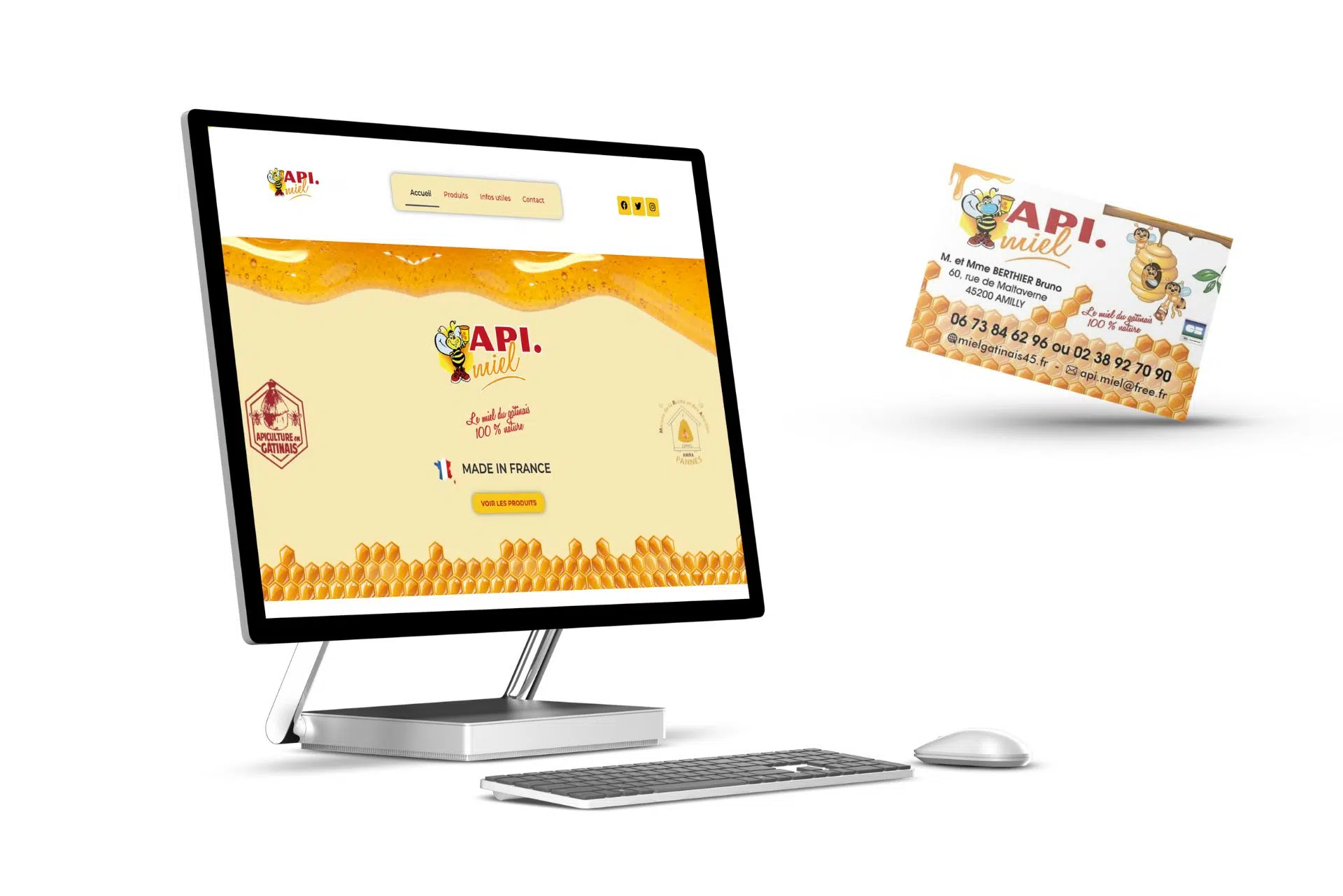 site web pour apiculteur