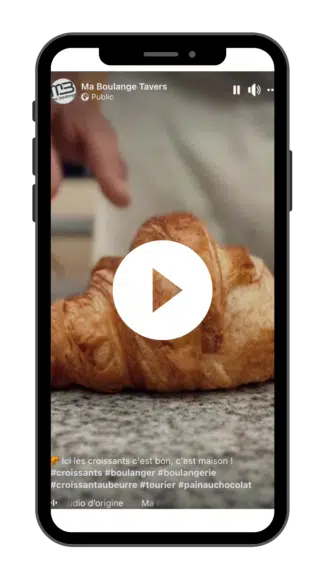 Création de reels pour pâtissiers