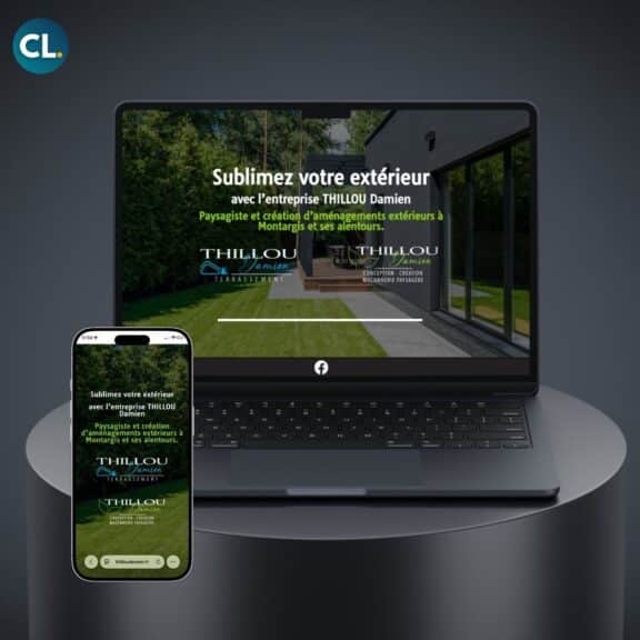 Site web pour Paysagiste