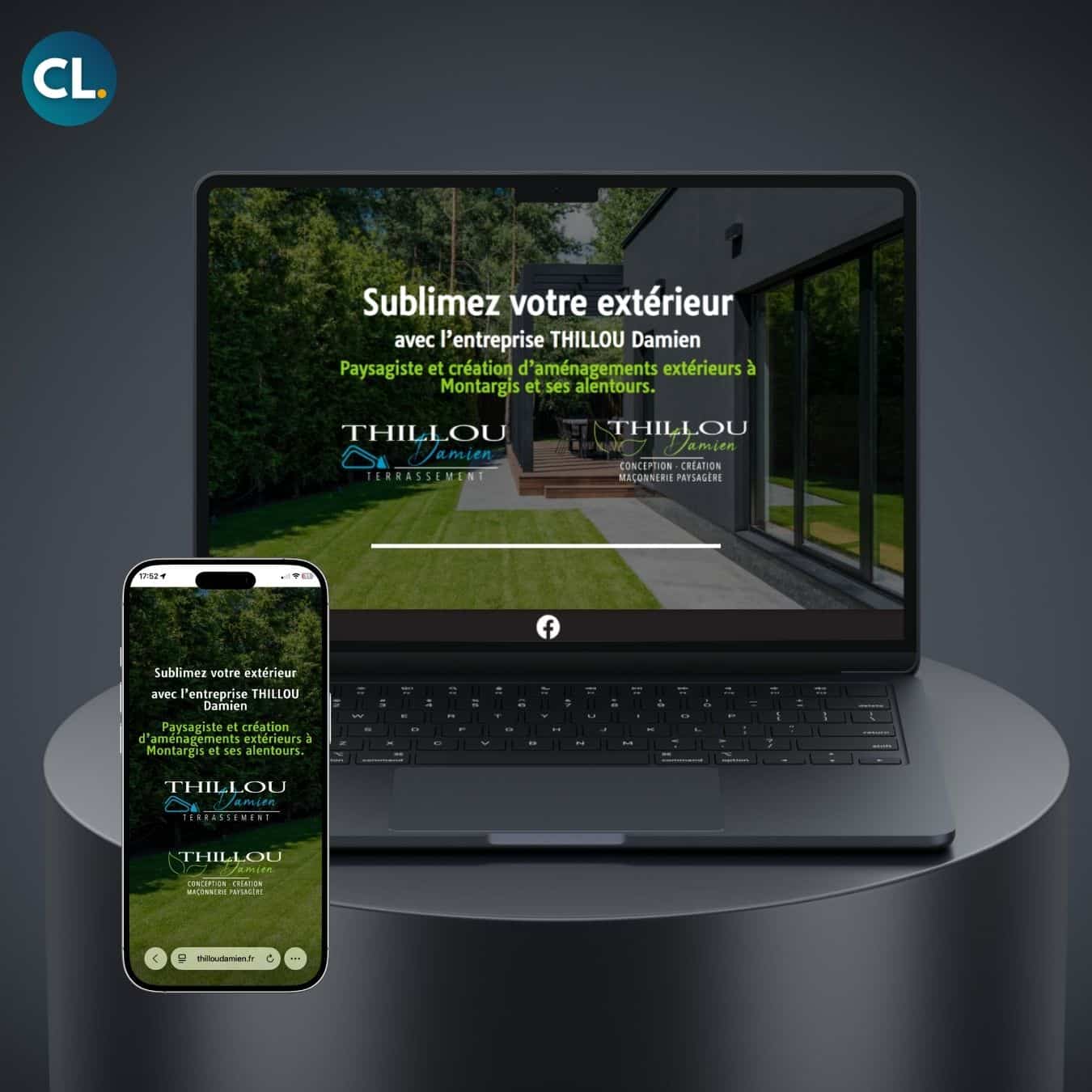 Site web pour Paysagiste