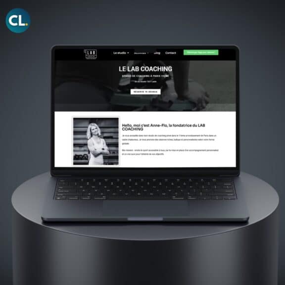 Site web pour coach sportif