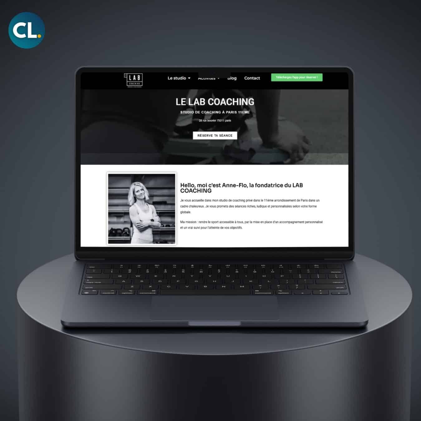 Site web pour coach sportif